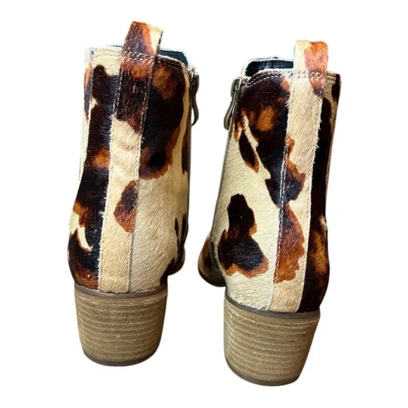 Corky's Charming Cow Print Boots SZ 10 - Picture 4 of 10